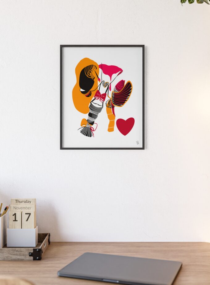 El Maestro Poster, Framed