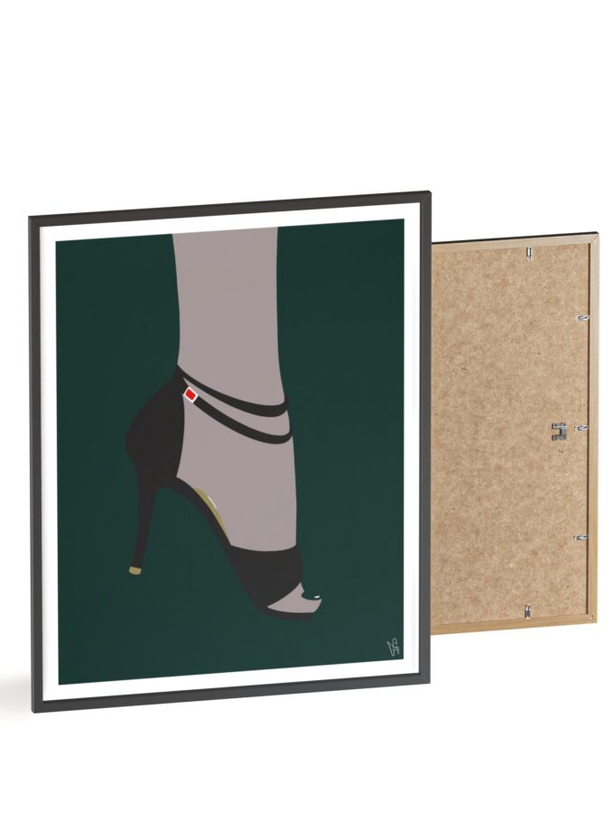 Emerald Poster, Framed