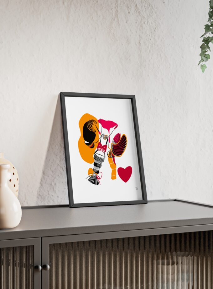 El Maestro Poster, Framed