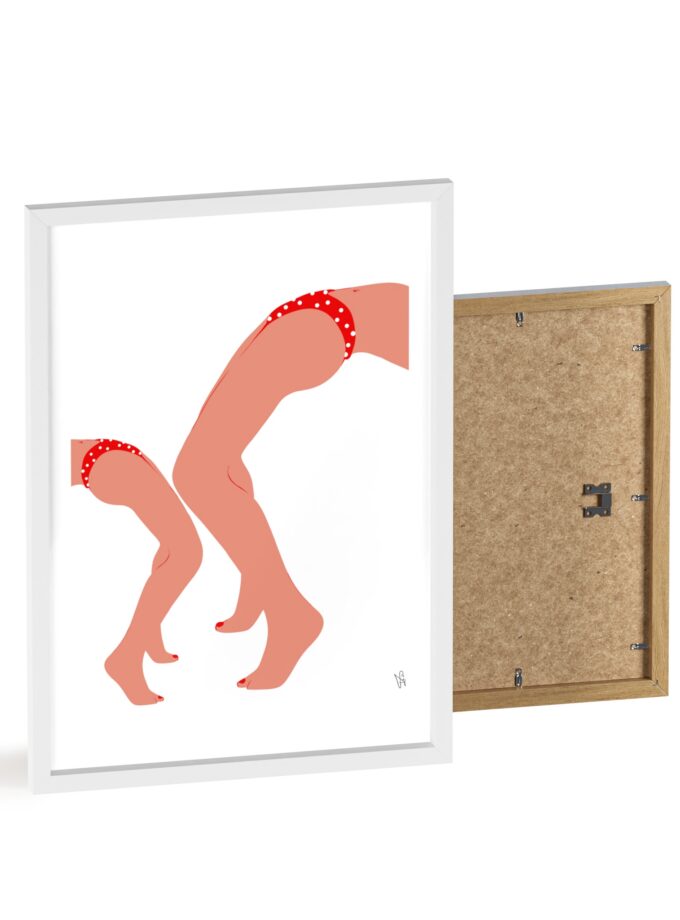 Sisters Poster, Framed