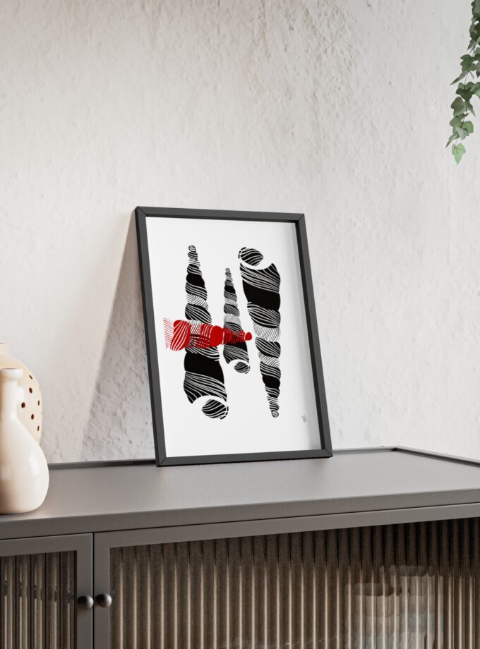 Clash Poster, Framed