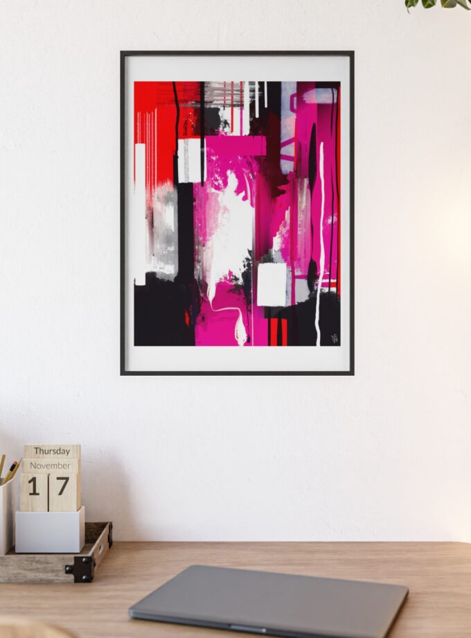 End Of Grieving Poster, Framed