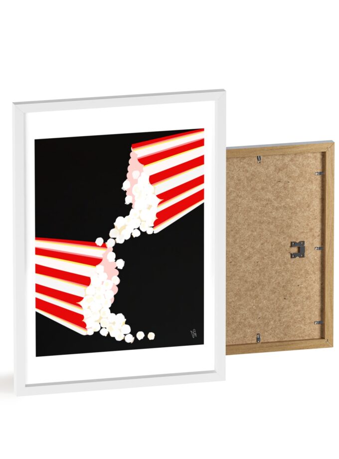 September Date Poster, Framed