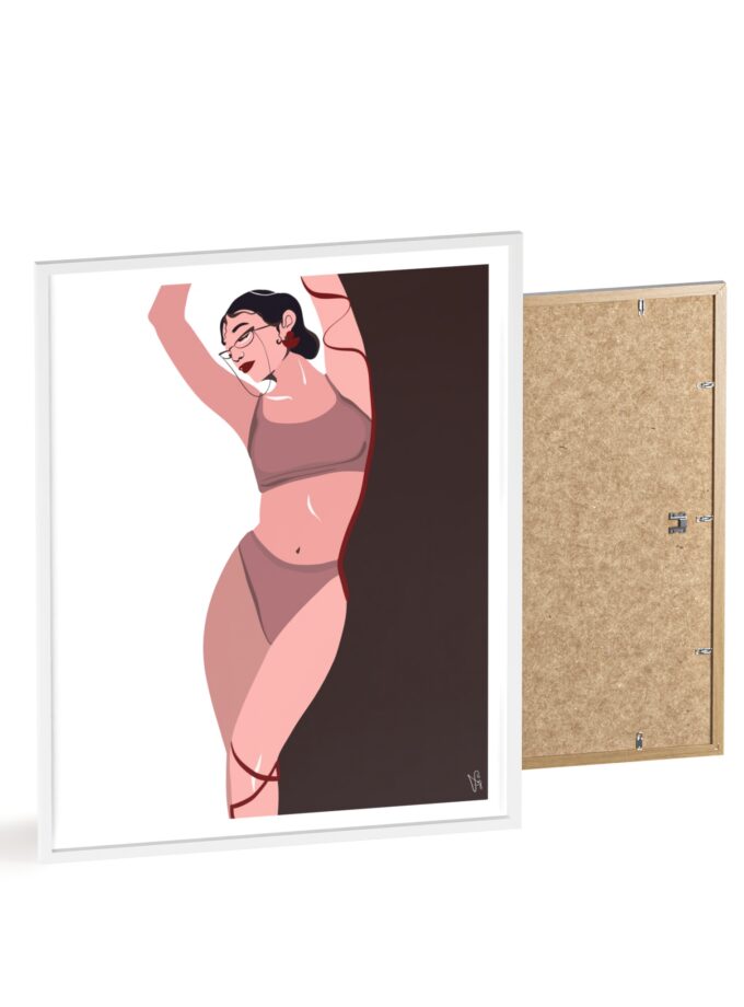 My Time Poster, Framed