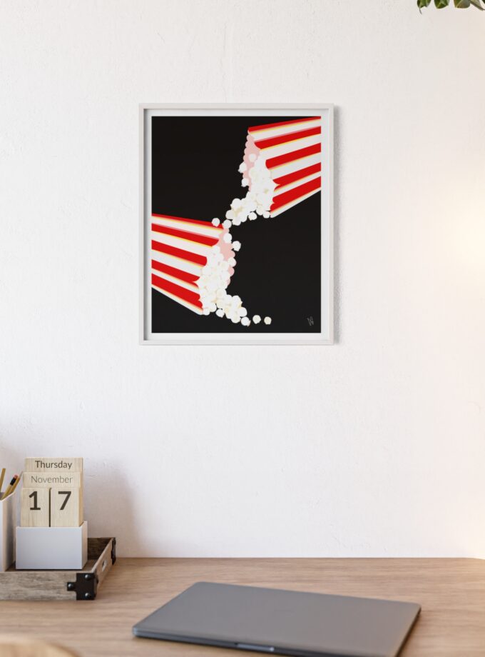 September Date Poster, Framed