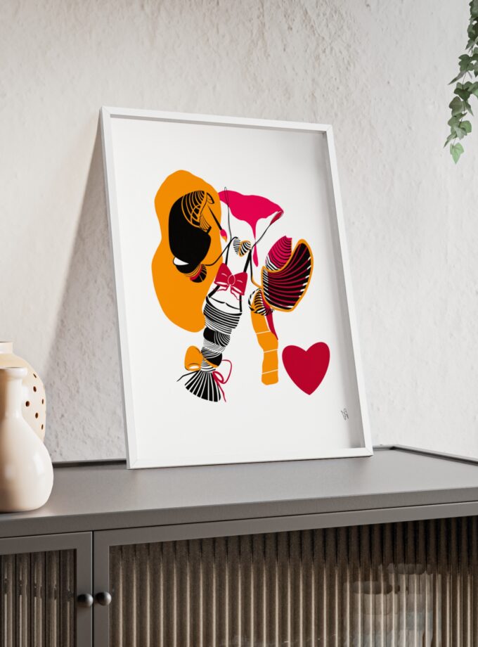 El Maestro Poster, Framed