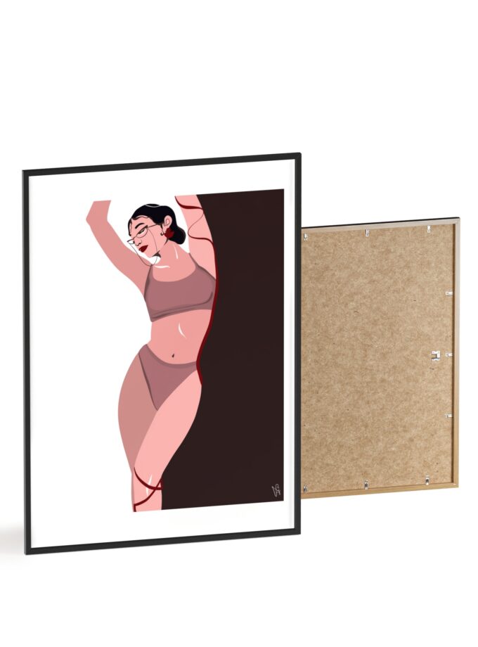 My Time Poster, Framed