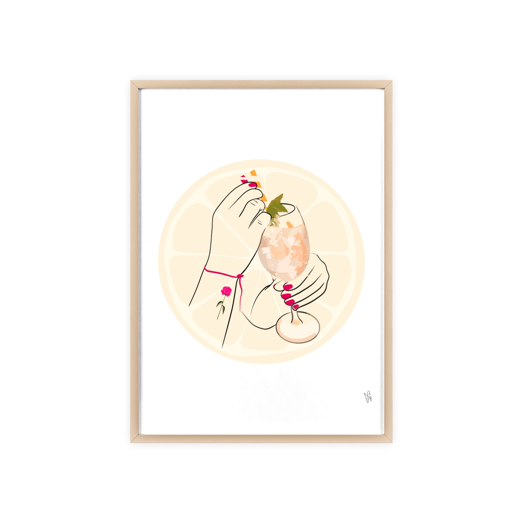 A Toast To Friendship Poster, Framed - Image 57