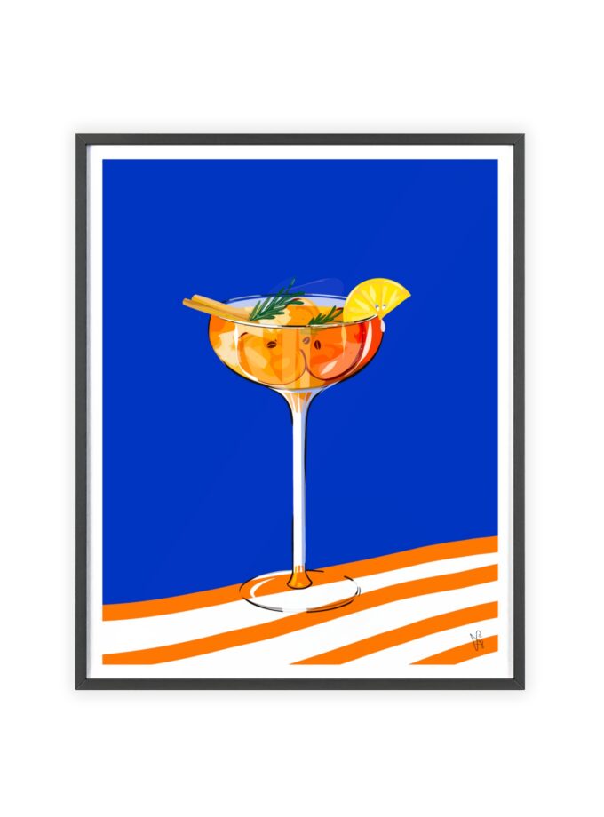 Apple Cider Poster, Framed