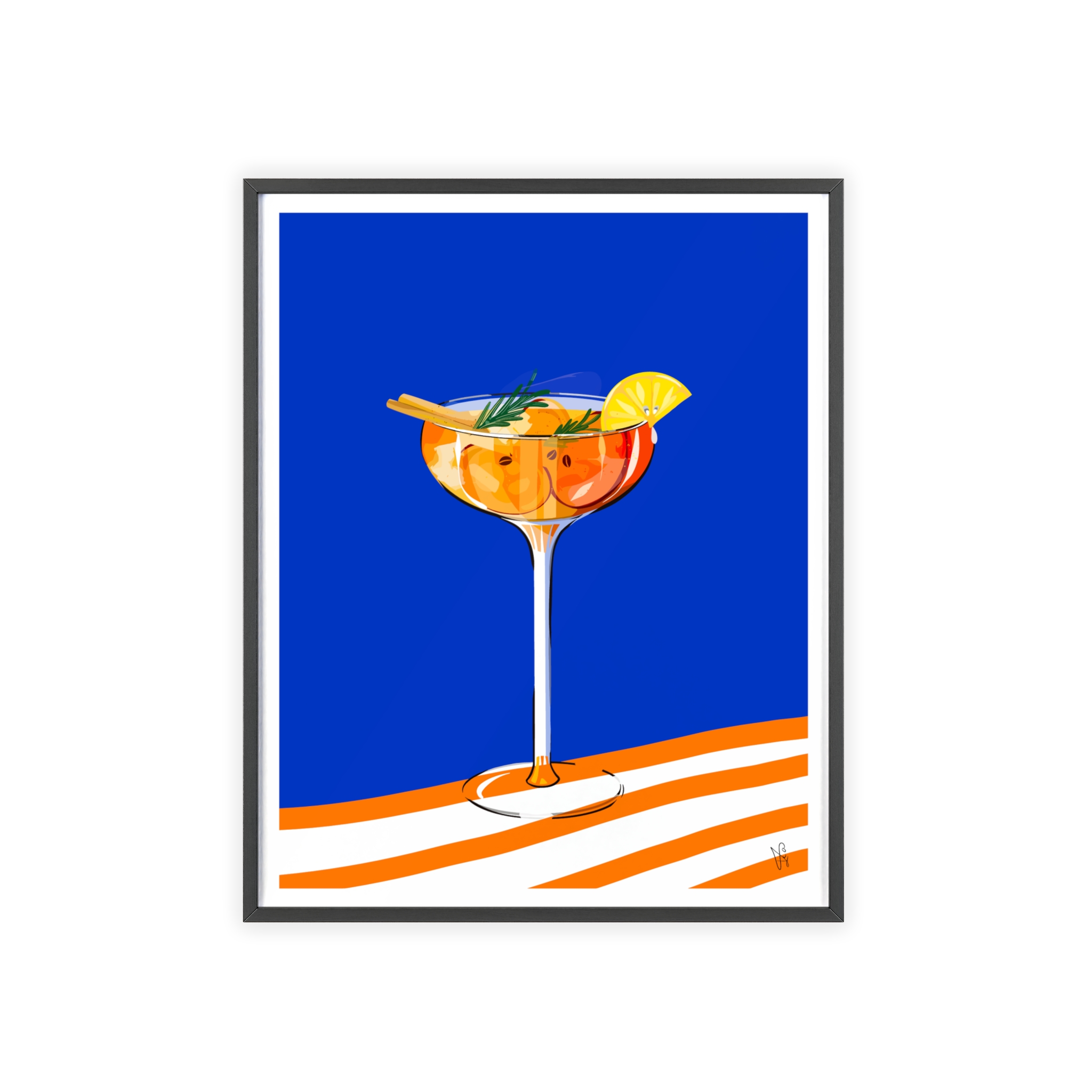 Apple Cider Poster, Framed