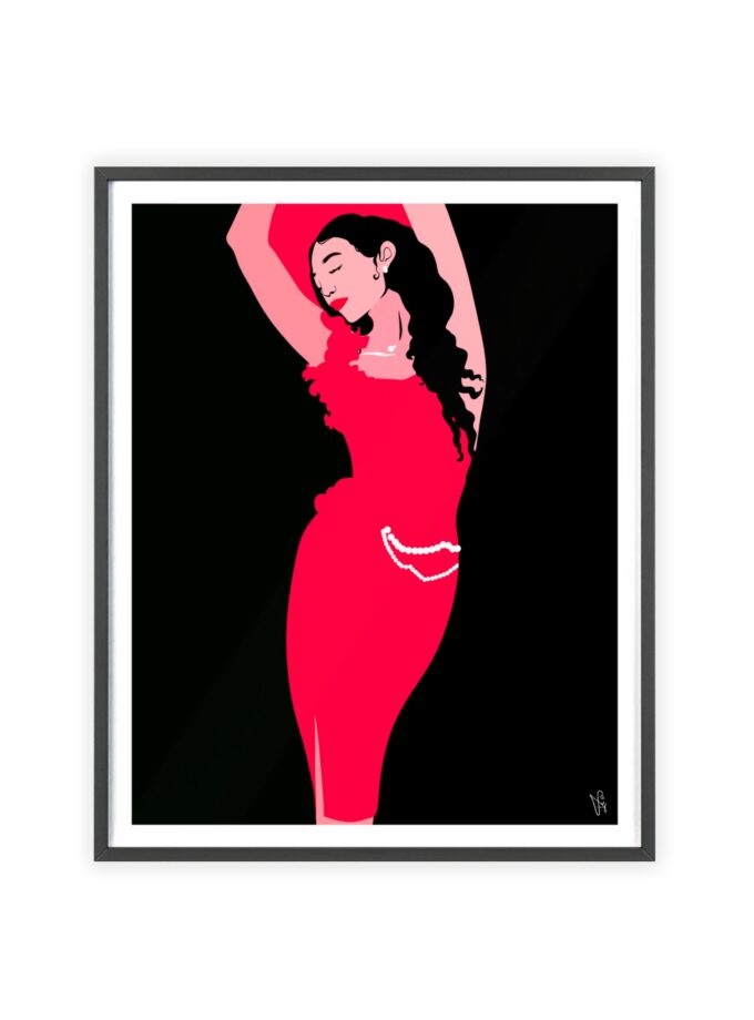 Goddess Poster, Framed