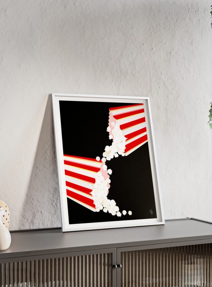 September Date Poster, Framed