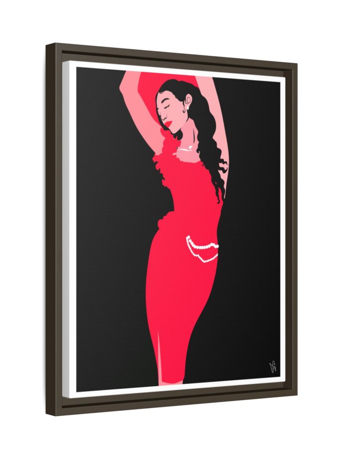 Goddess Canvas, Framed