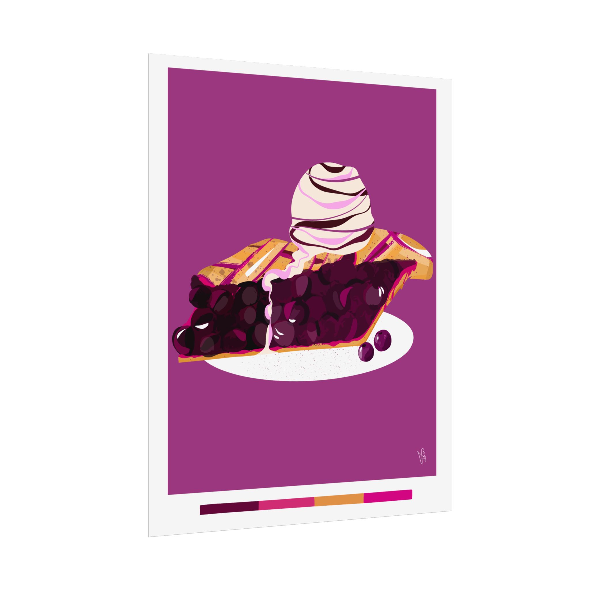 Blueberry Pie Poster - Image 3
