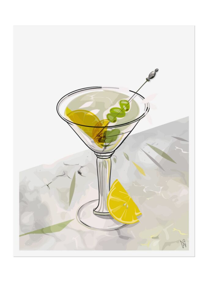 Dirty Martini Poster