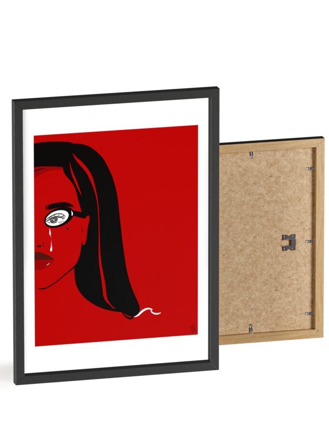 Writer Poster, Framed