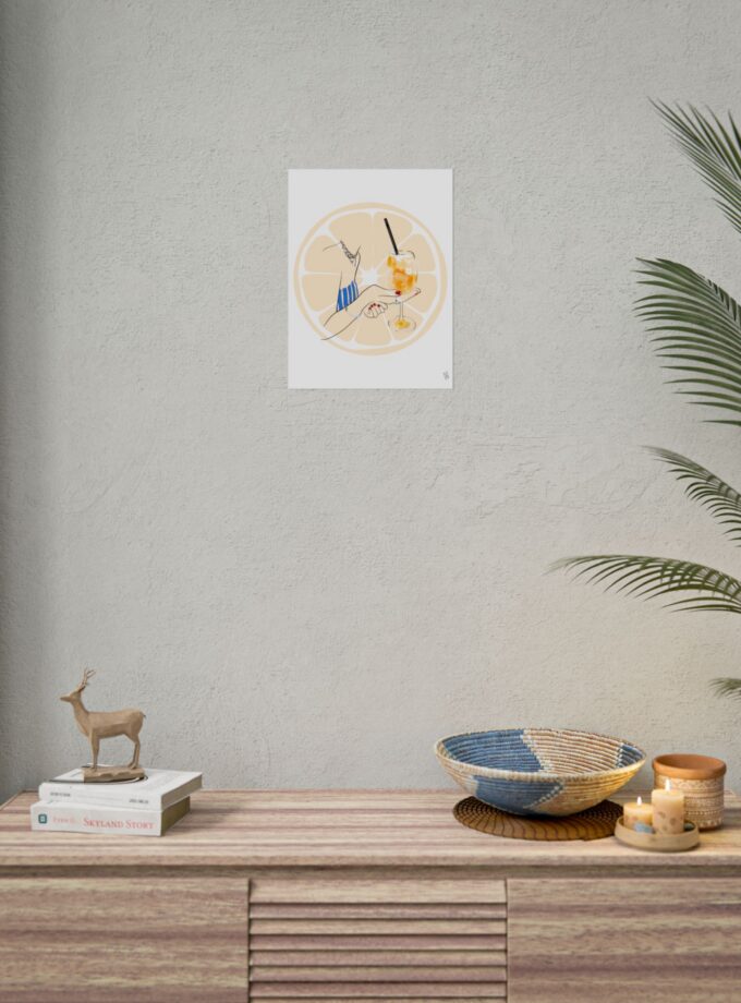 Mimosa in Dubrovnik Poster