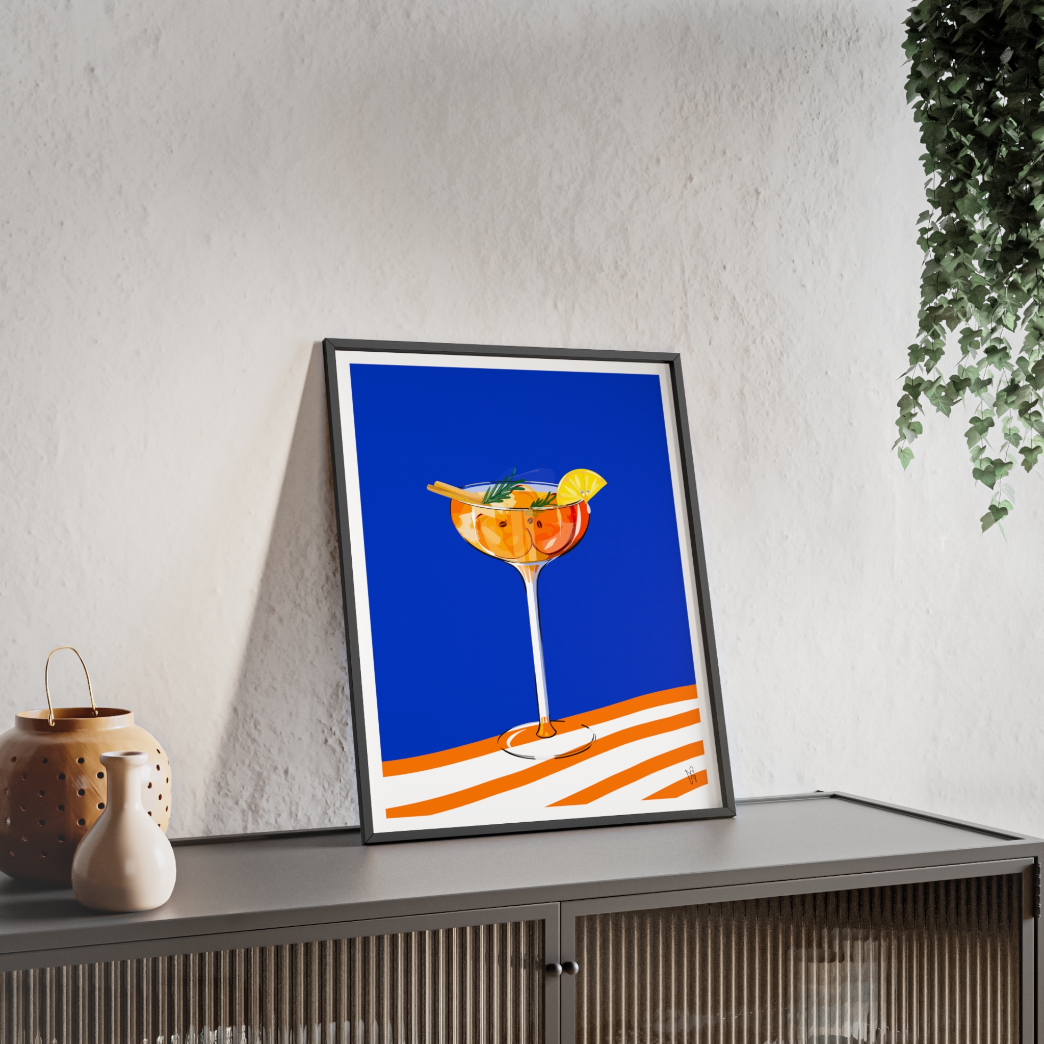 Apple Cider Poster, Framed - Image 3