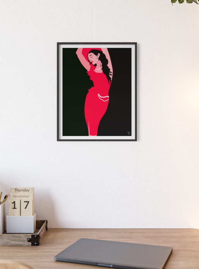 Goddess Poster, Framed