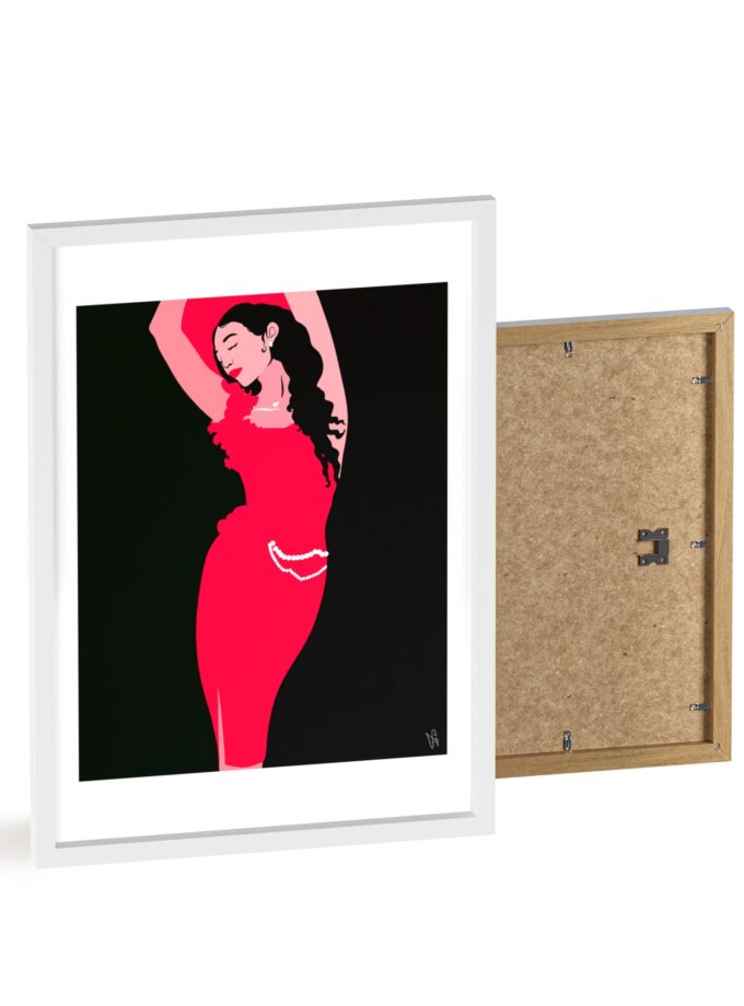 Goddess Poster, Framed