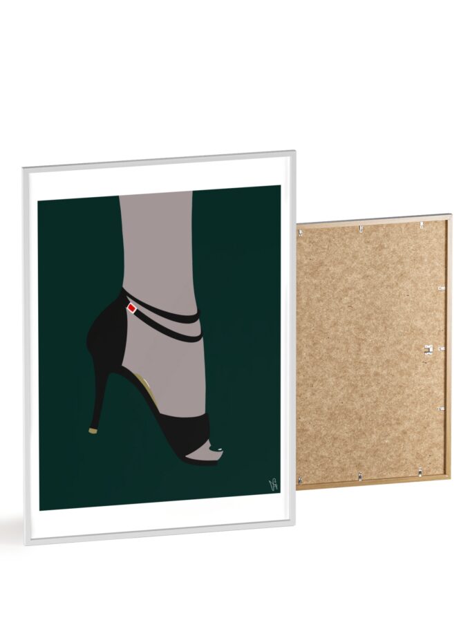 Emerald Poster, Framed