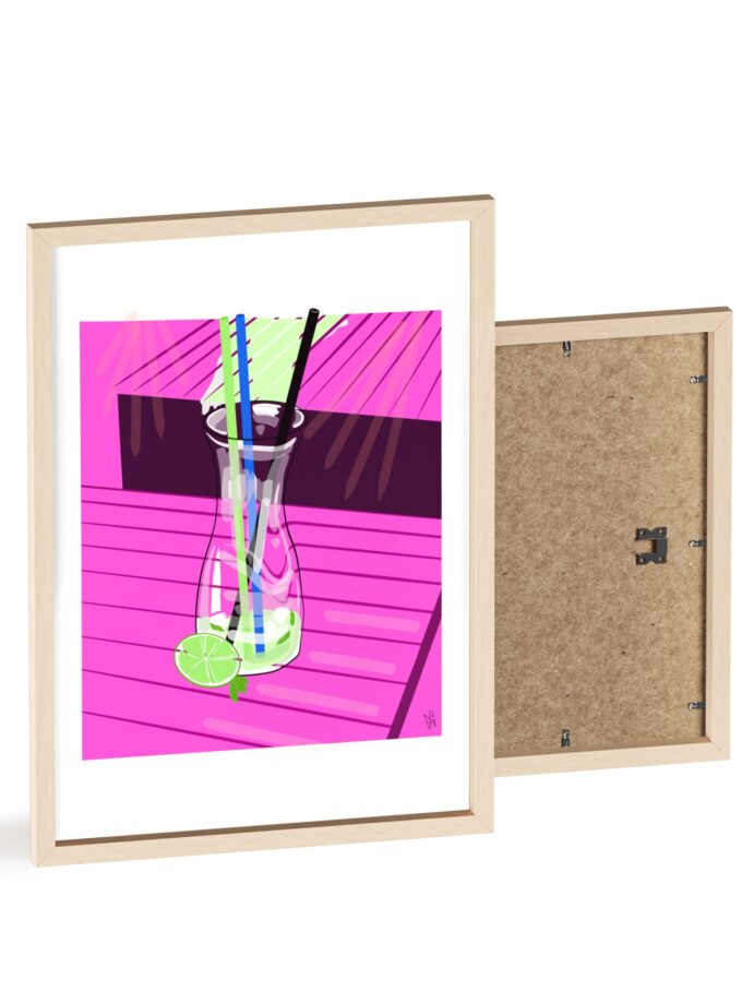 Mojito In Starigrad Poster, Framed