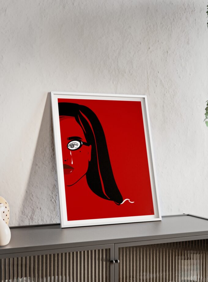 Writer Poster, Framed