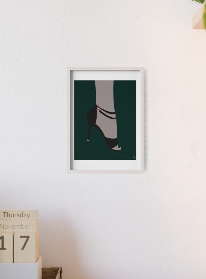 Emerald Poster, Framed