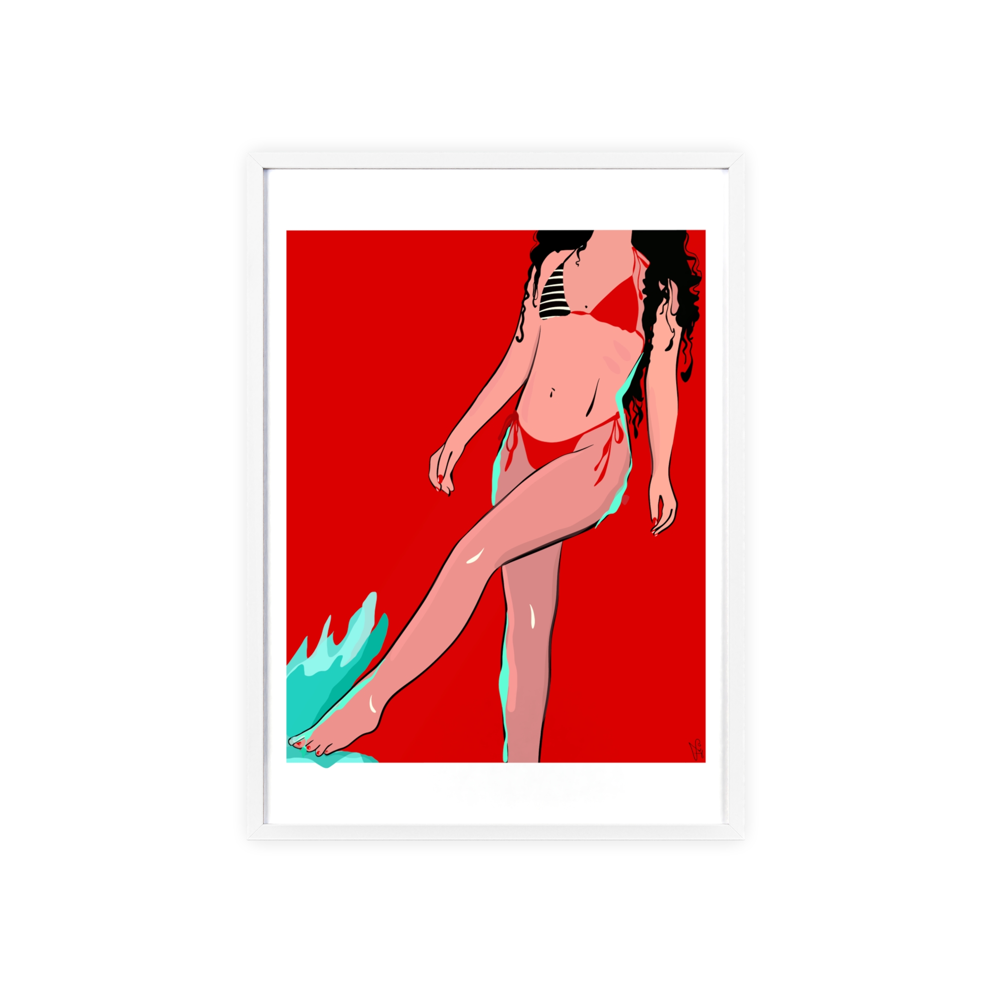 Budva Poster, Framed - Image 41