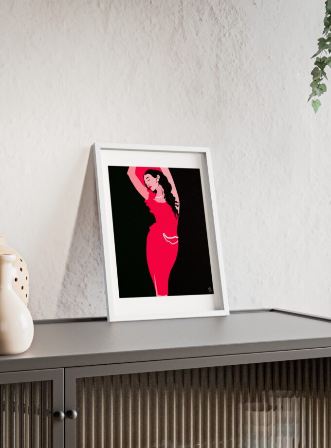 Goddess Poster, Framed