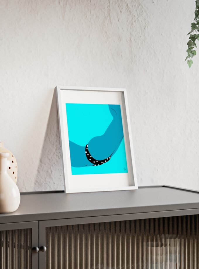 Dive In Poster, Framed