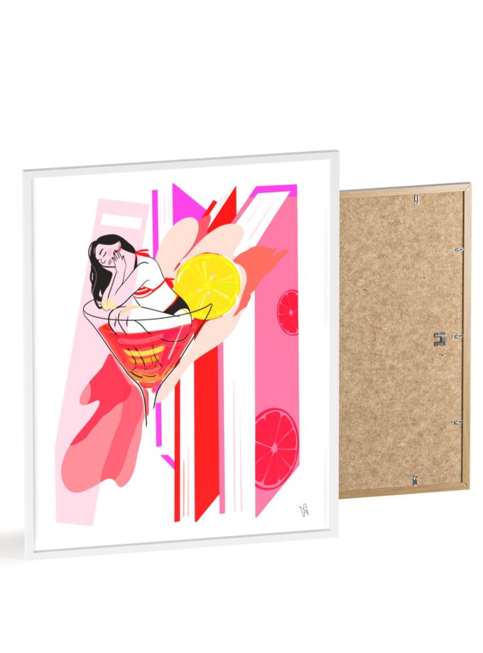 Cosmopolitana Poster, Framed