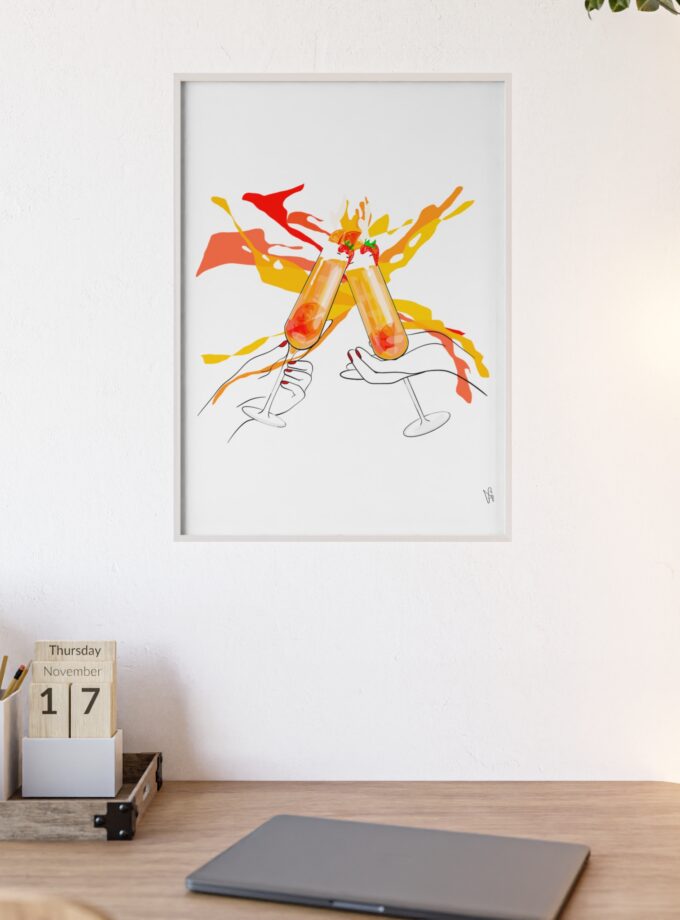 Good News Poster, Framed