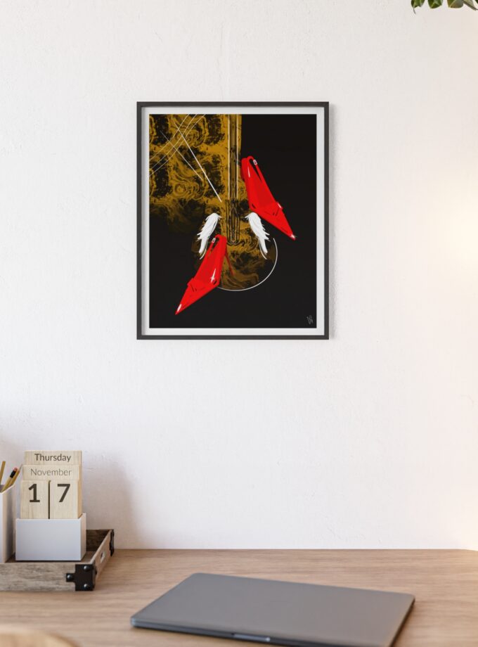 Birds Of A Feather Poster, Framed