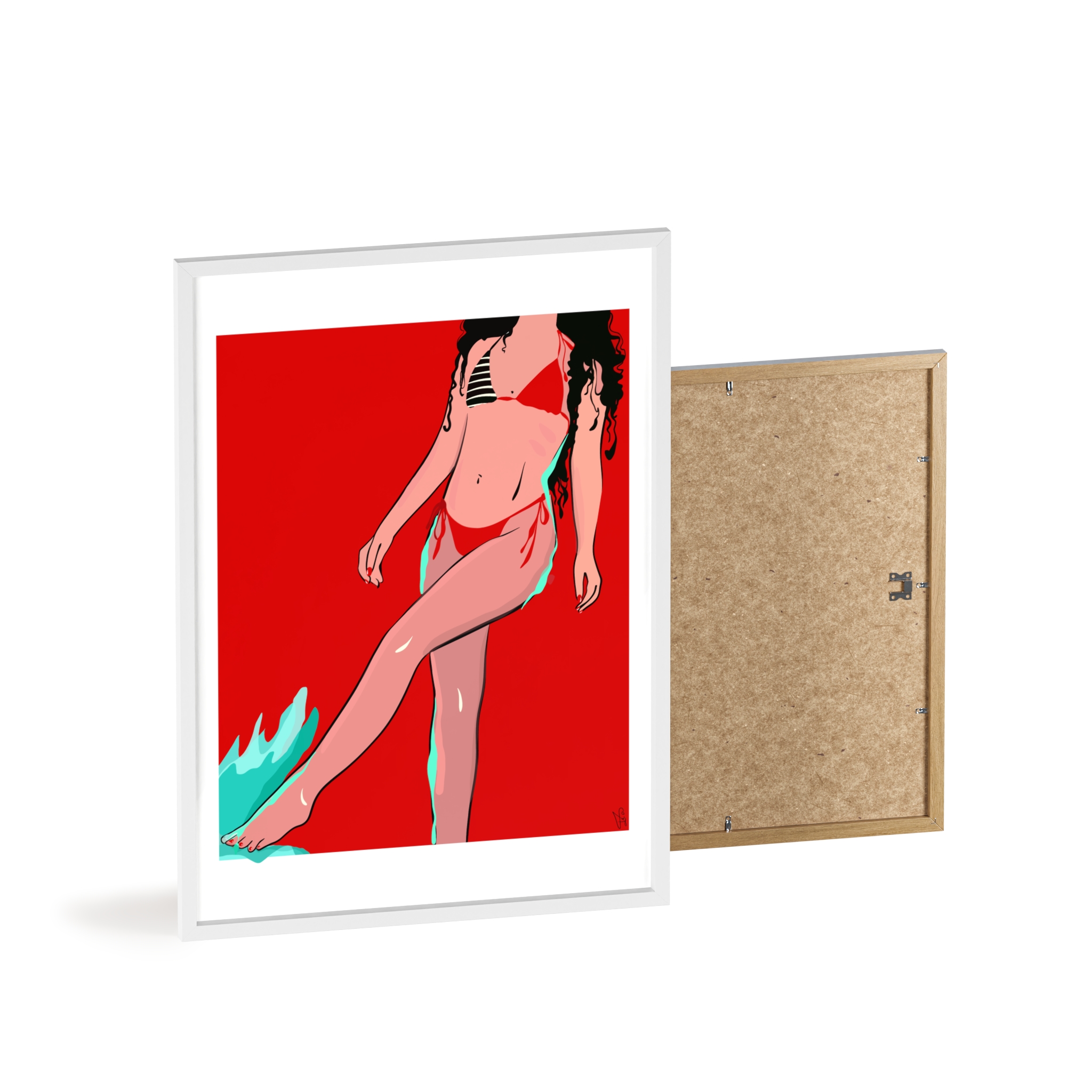 Budva Poster, Framed - Image 42