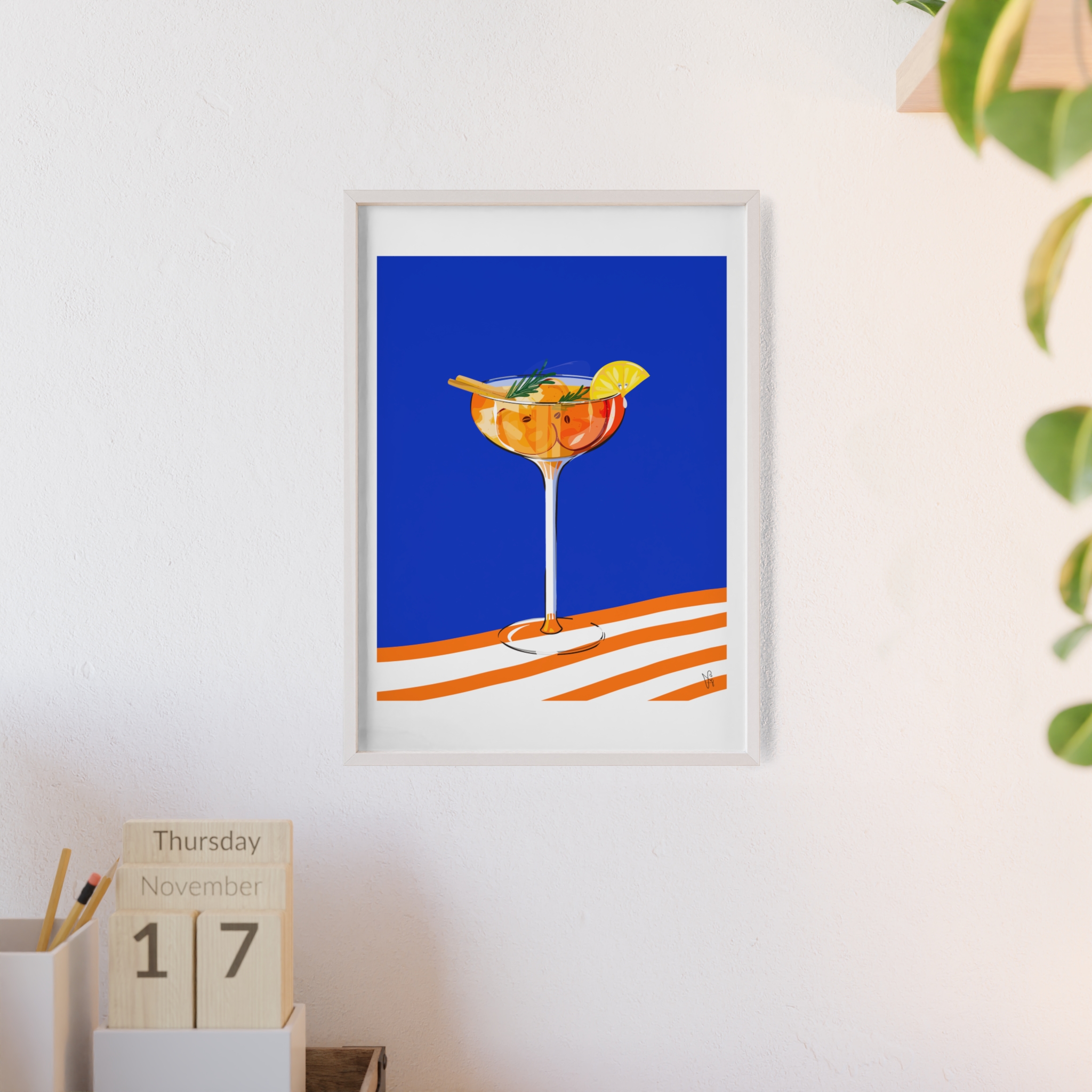 Apple Cider Poster, Framed - Image 44
