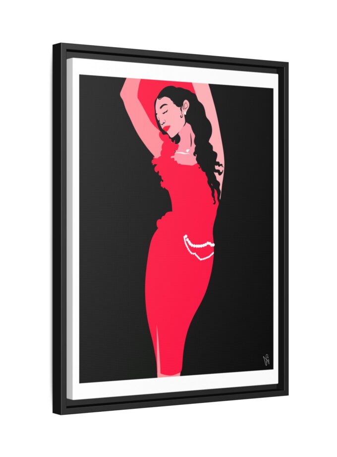Goddess Canvas, Framed