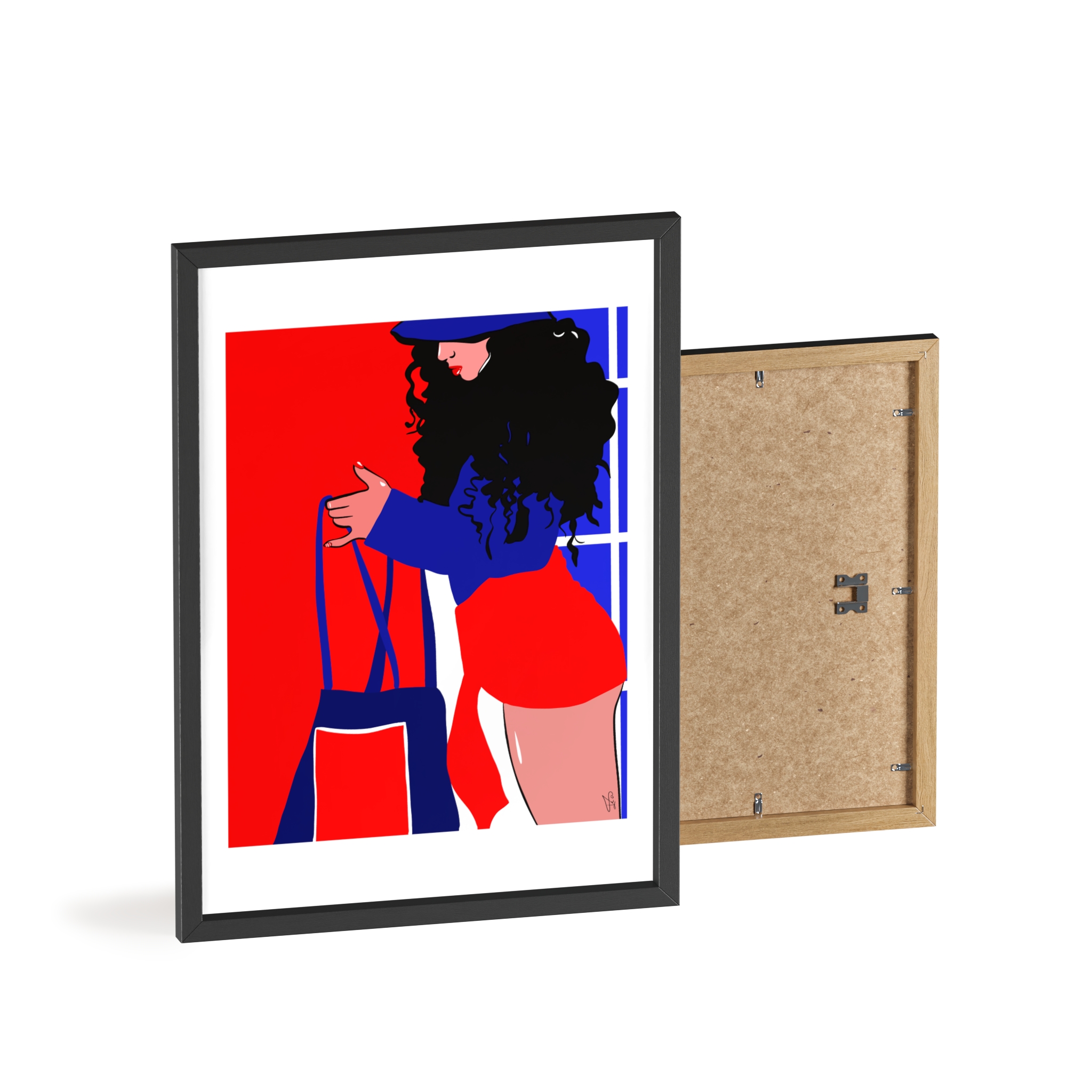 Beach Day Poster, Framed - Image 50