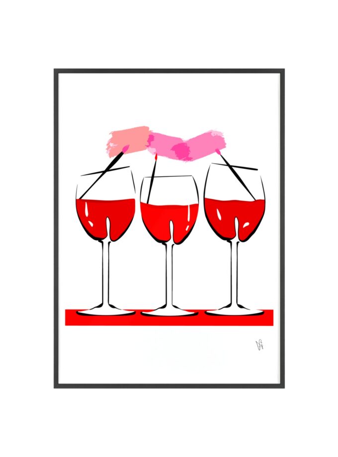 It's A Date Poster, Framed