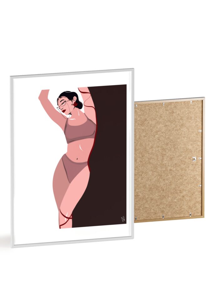 My Time Poster, Framed