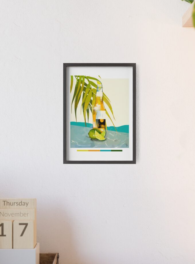 Beer In Kraljev Gaj Poster, Framed