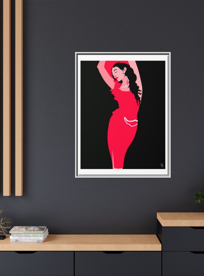 Goddess Canvas, Framed