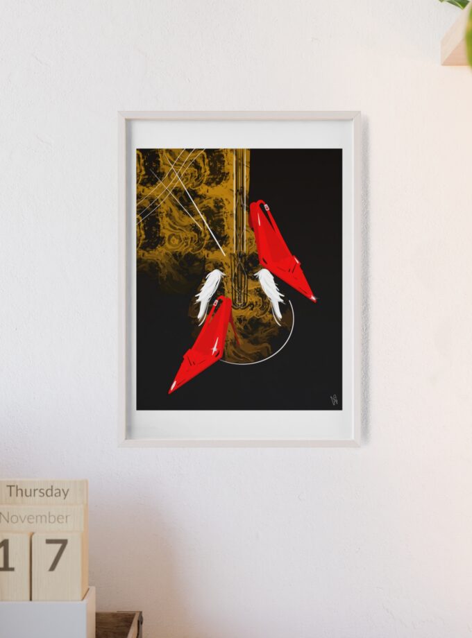 Birds Of A Feather Poster, Framed