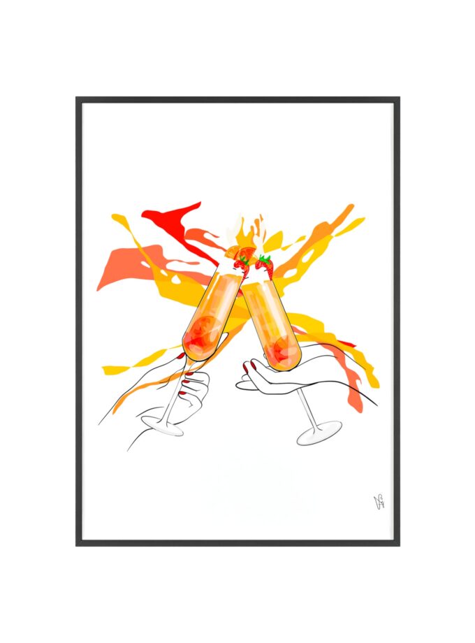 Good News Poster, Framed