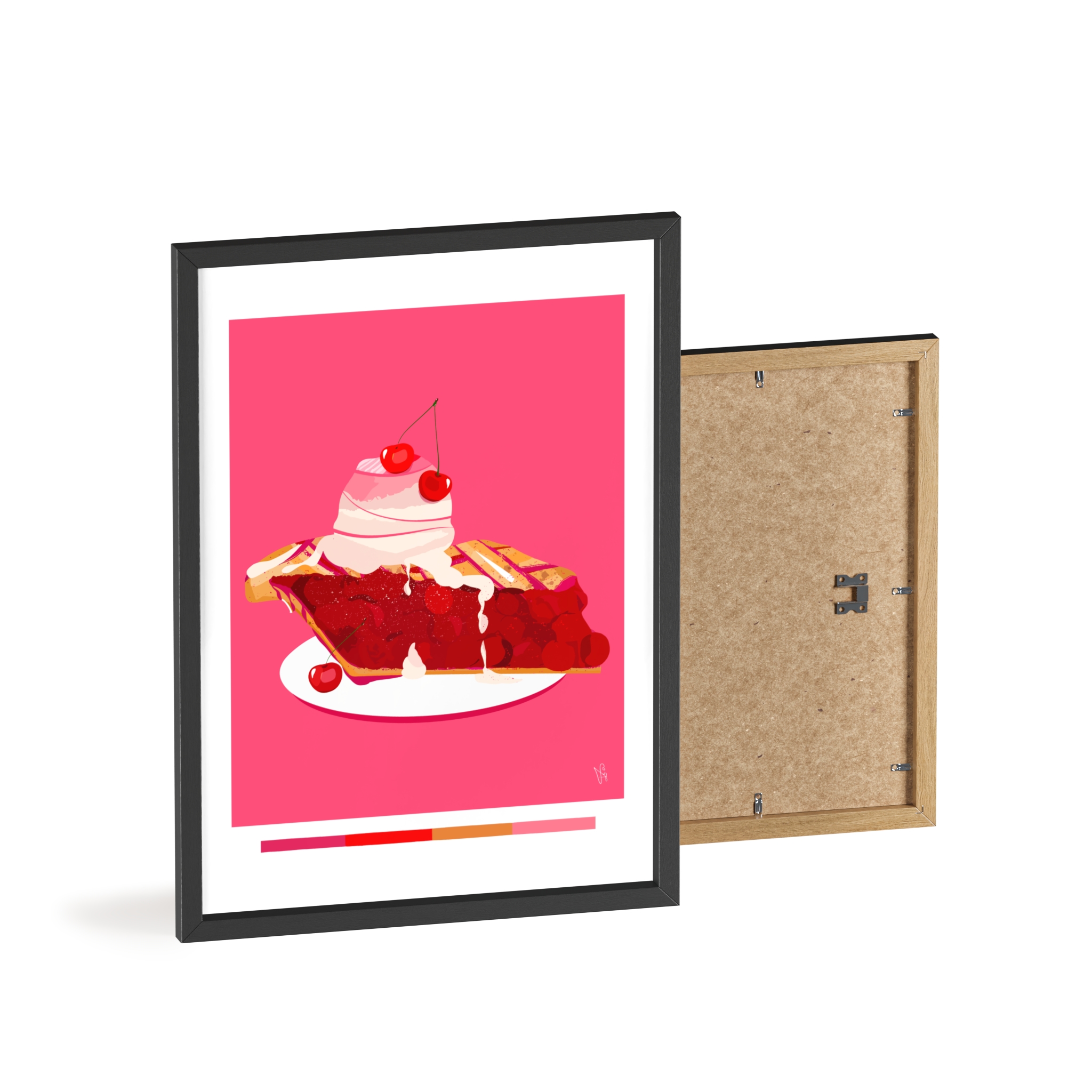 Cherry Pie Poster, Framed - Image 50