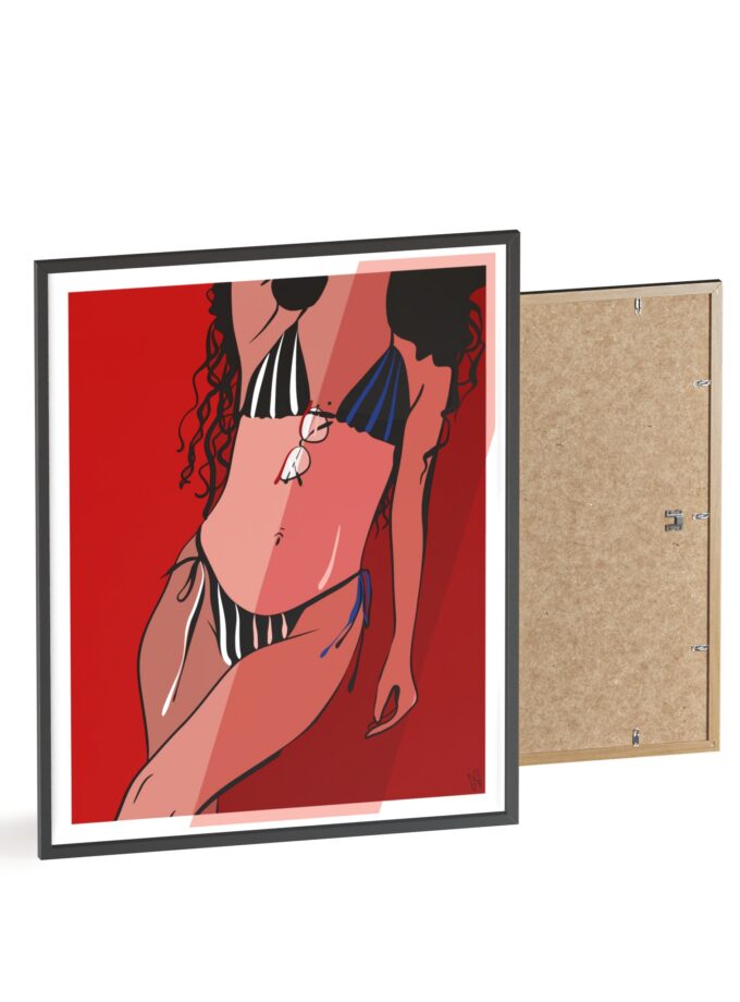 Where Are My Glasses? Poster, Framed