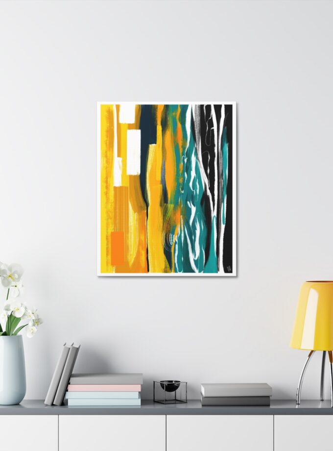 Midnight Swim Canvas