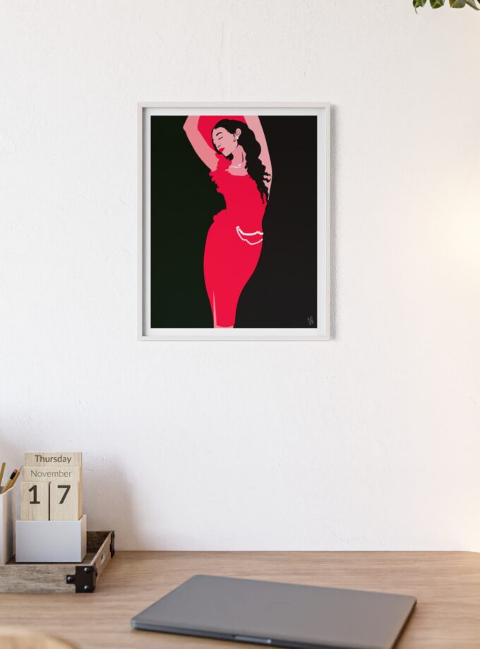 Goddess Poster, Framed