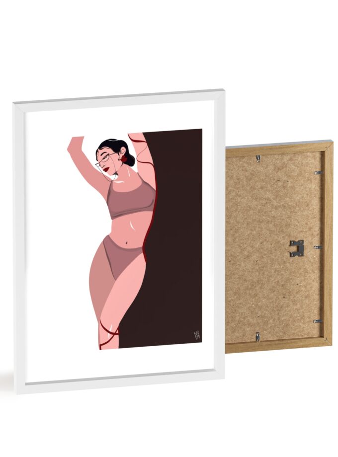 My Time Poster, Framed