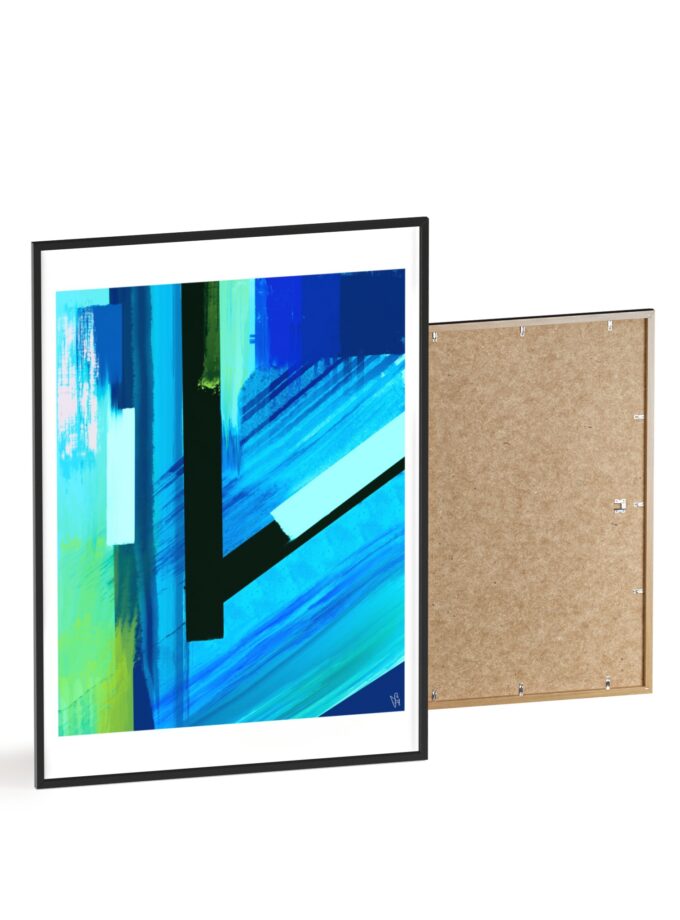 Future Poster, Framed